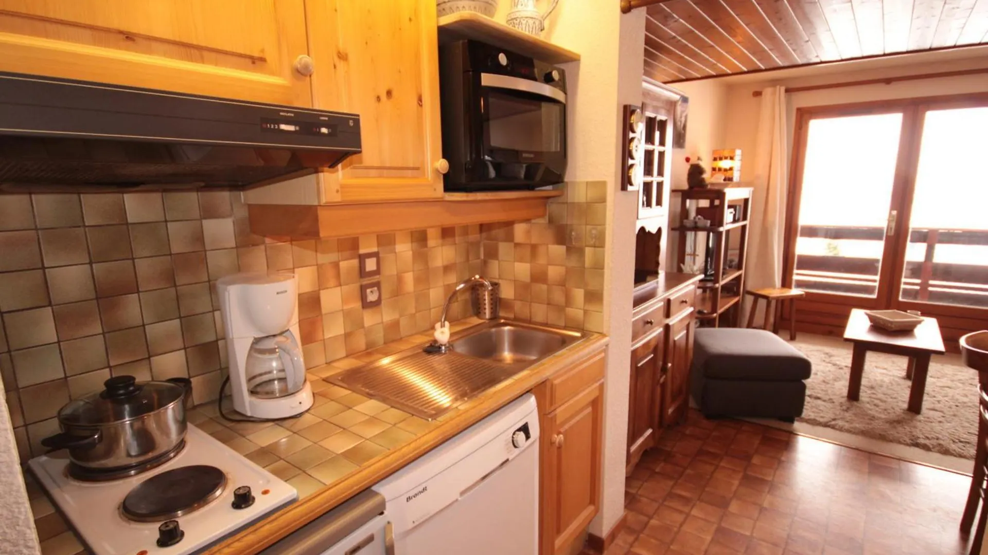 Les Saisies - Bel Appartement 2 Pieces, 4 Pers, Proche Pistes Et Commerces - Fr-1-293-121 Апартаменты Ле-Сейсье